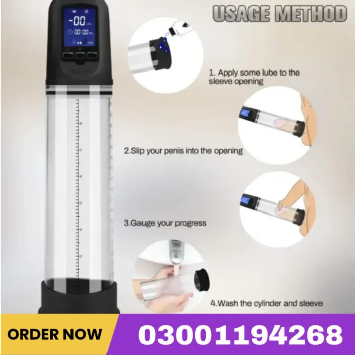 Penis Enlargement Pump For Strongger And Bigger Erection