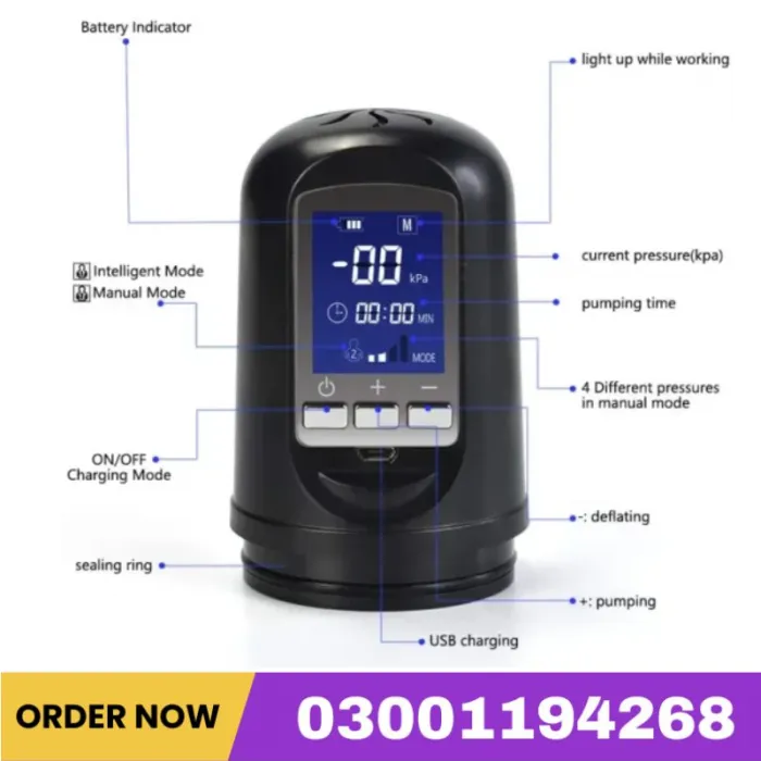 Penis Enlargement Pump For Strongger And Bigger Erection