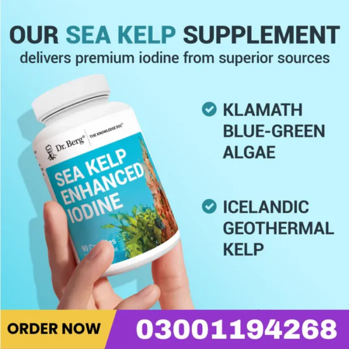 Sea Kelp Enhanced Iodine – 90 Capsules