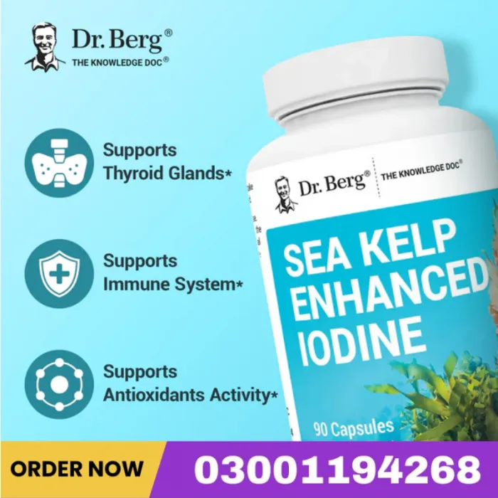 Sea Kelp Enhanced Iodine – 90 Capsules