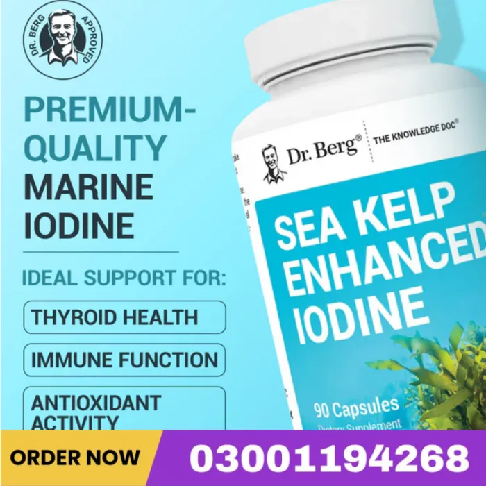 Sea Kelp Enhanced Iodine – 90 Capsules