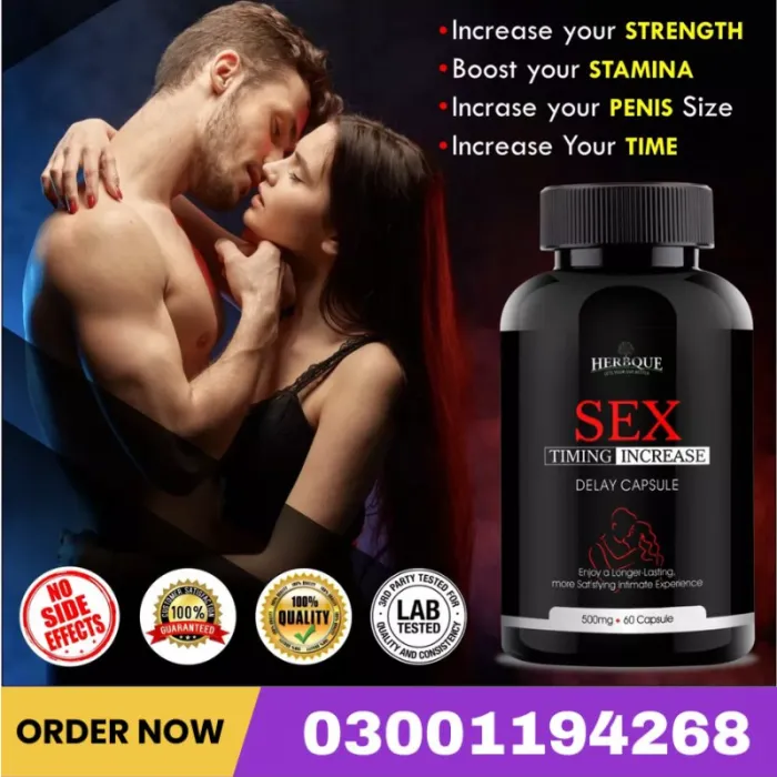 Sex Timing Increase Delay Capsule Price In Pakistan