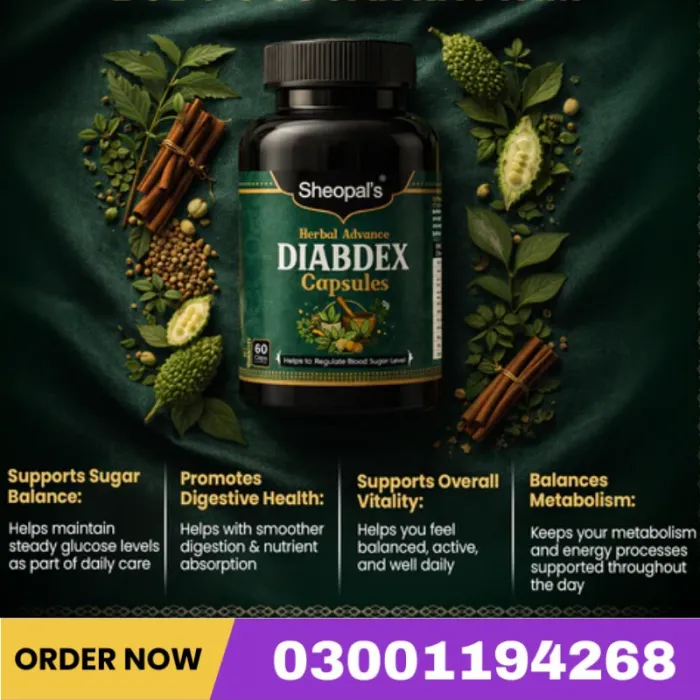 Sheopal's Herbal Advanced Diabdex Capsules Price In Pakistan