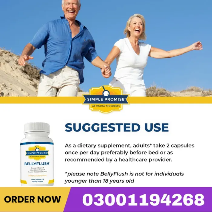 Simple Promise Bellyflush Digestive Support Capsules Price In Pakistan