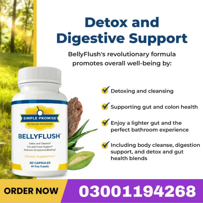 Simple Promise Bellyflush Digestive Support Capsules Price In Pakistan
