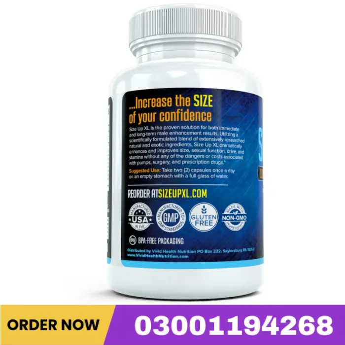 Size Up Xl Longer.Thicker.Larger Capsule Price In Pakistan