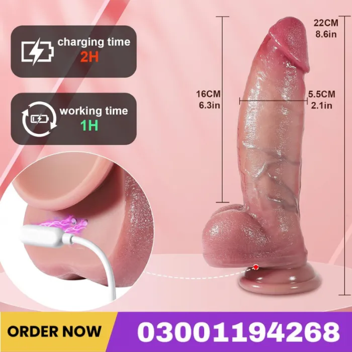 Thrusting Dildo Vibrating Huge Thick Dildo Vibrator Price In Pakistan