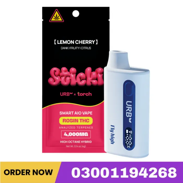 Torch x URB Sticki THCA Rosin Disposable 4G in Pakistan