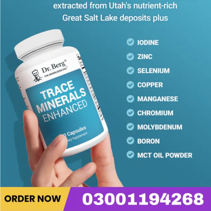 Trace Minerals Enhanced – 60 Capsules