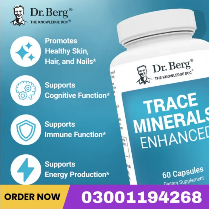 Trace Minerals Enhanced – 60 Capsules
