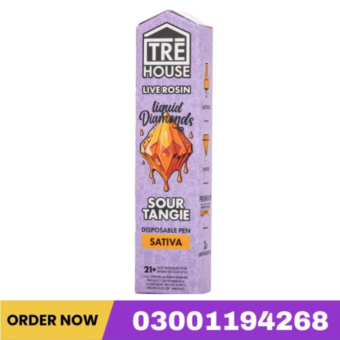 Tre House Live Rosin Liquid Diamonds Disposable 2G