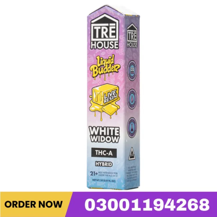 Tre House THC-A Live Resin Liquid Budder Disposable 2G