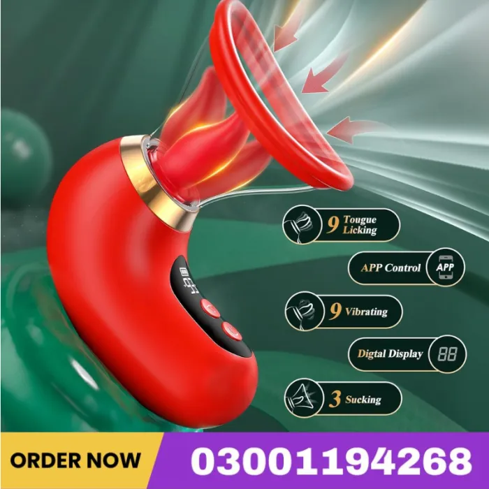 Vibrator Sex Toys For Women - 5in1 AI App Rose Toy Adult Toys Sucking Vibrator Price In Pakistan
