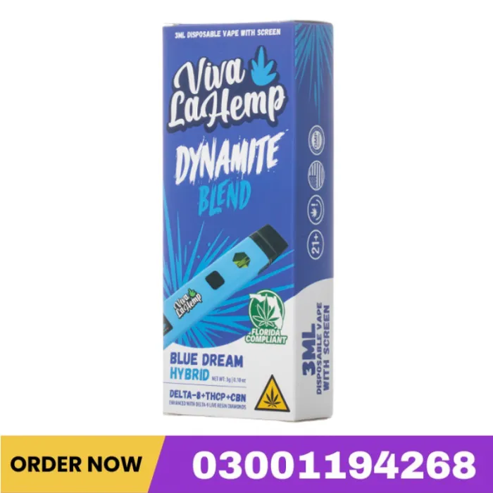 Viva La Hemp CBN Dynamite Blend Disposable 3G