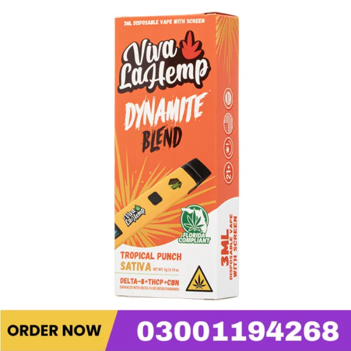 Viva La Hemp CBN Dynamite Blend Disposable 3G