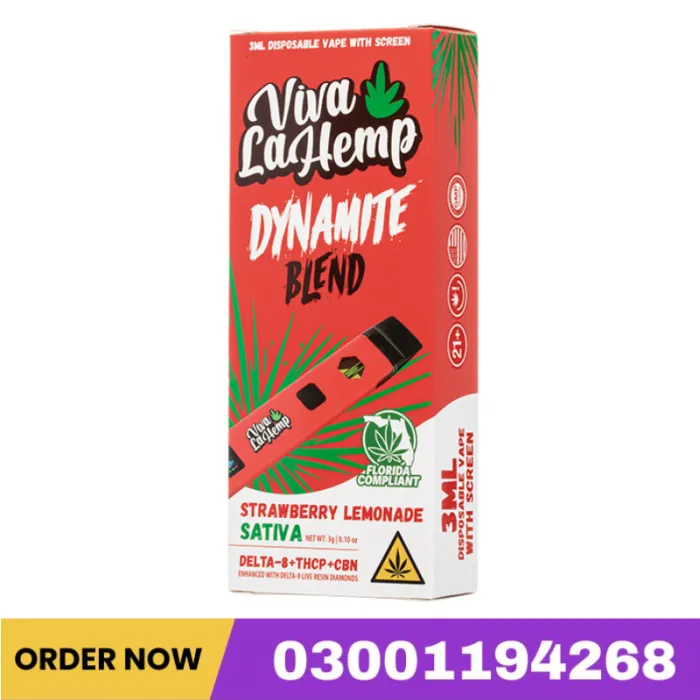 Viva La Hemp CBN Dynamite Blend Disposable 3G